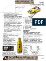 Compact Porosity Detector Datasheet Rfs