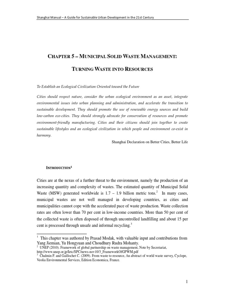 Chapter 5 Waste_management Waste Management Electronic Waste