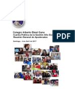 Cuenta Pública 2016 - Reunión General de Apoderados 2017
