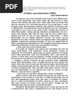 O diabo que assoviava. João Ubaldo Ribeiro