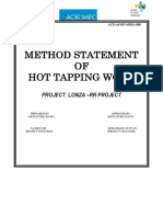 MOS For Hot Tapping Work PDF