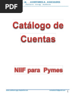 Catalogo de Cuentas.pdf Niif Para Pymes 2017