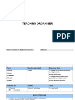 Teaching Organiser Chapter 2