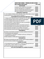 Check List Acesso Por Corda PDF