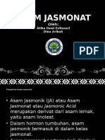 Asam Jasmonat Fungsi dan Biosintesis