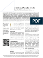Management of External Genital Warts