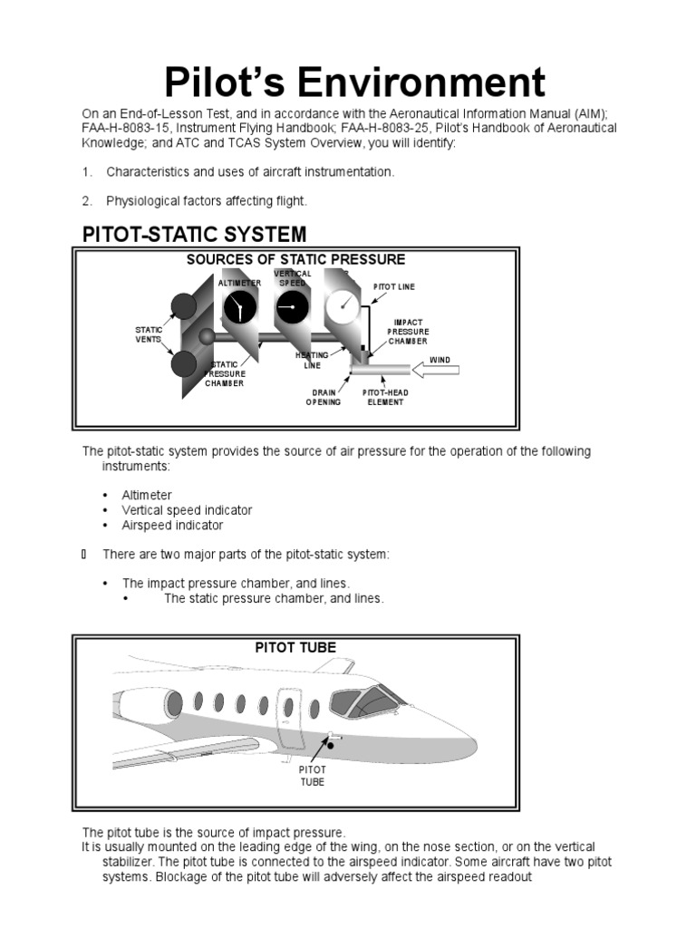 Understanding Aircraft Instrumentation | PDF | Altimeter | Transponder ...