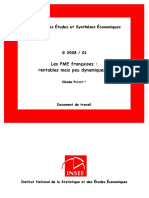 Les PME Françaises Rentables Mais Peu Dynamiques