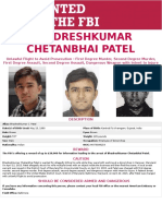 WANTED: Bhadreshkumar Chetanbhai Patel