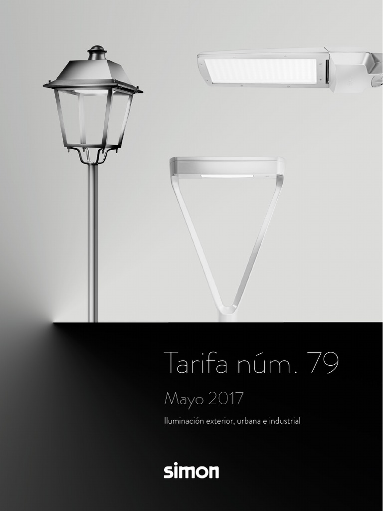 Simon Lighting Tarifa 79 Es Iluminación Exterior 2017 | PDF