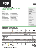 Auto Start & Auto Mains Failure Control Modules: Genset