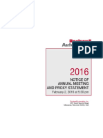 2015 Annual Report - Proxy Statement Publicly Available