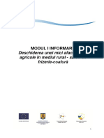 Studiu Asupra Oportunităţilor de Dezvoltare Integrată A Mediului Rural Din Judeţul Iaşi PDF