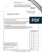 Physics: Cambridge International Examinations International General Certificate of Secondary Education