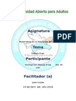 Trabajo Final Matematica I