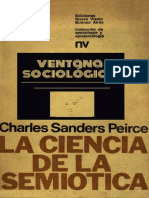 [Charles Sanders Peirce] La Ciencia de La Semiotica Ventana Sociologica