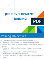 Job Development Training