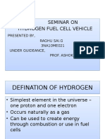 Seminar On Hydrogen Fuel Cell Vehicle Seminar On Hydrogen Fuel Cell Vehicle