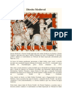 Direito Medieval: Feudal e Canônico