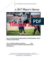 2017 Player Survey Results