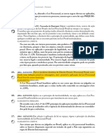 Direito Processual Penal - Questão 15 (Errata-06!01!2017)