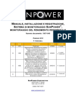 Manuale Sistema Monitoraggio SunPower