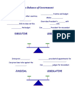 Balance of Power Worksheet