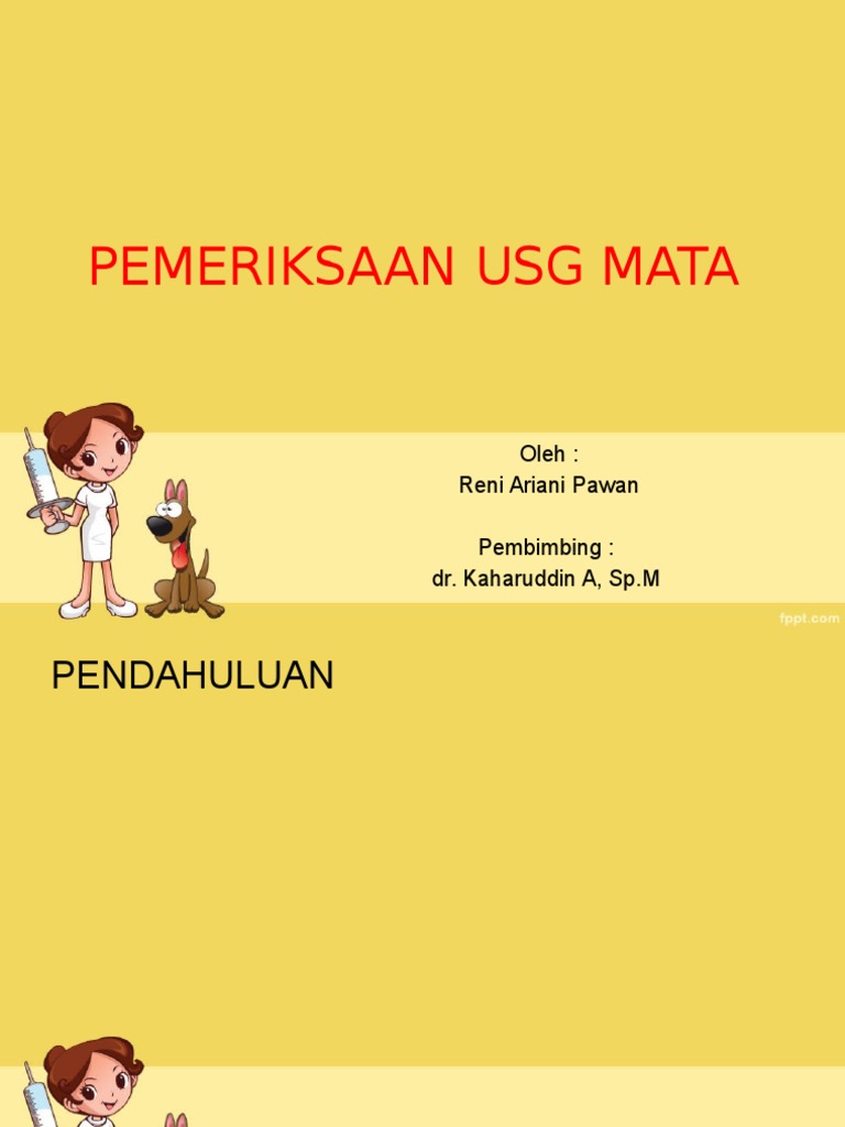 Pemeriksaan Usg Mata Pdf