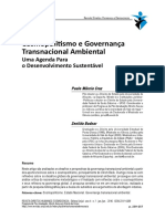 Cosmopolitismo e Governança Transnacional Ambiental. Uma Agenda Para o Desenvolvimento Sustentável