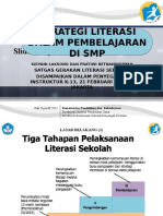 Presentasi Strategi Literasi Dalam Pembelajaran SMP KP1-220217