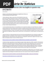 Diário de Noticias - Maratona Moby-Dick 2016