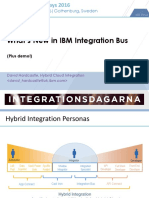 What's New in IBM Integration Bus: 10 - 11 November 2016 - Gothenburg, Sweden