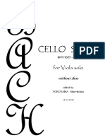 VIOLABach 6 Cello Suites Without Slurs for Viola Yokoyama 2013