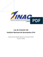 Ley de creacion del INAC