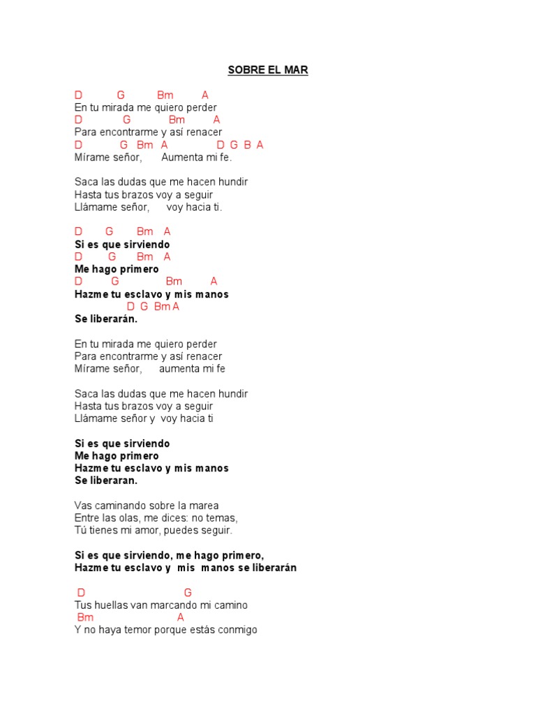 Sobre El Mar | PDF