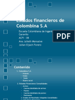 Estados Financieros de Colombina S