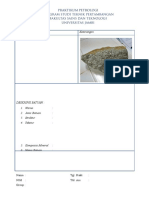 LEMBAR HASIL PETROLOGI