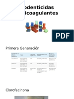 Rodenticidas Anticoagulantes