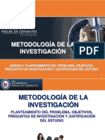 Metodologia de La Investigacion, Planteamiento Del Problema, Objetivos