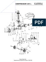 Manual de Despiece de COMPRESOR 24 Lts. GAMMA