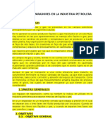 Trabajo de Separadores en La Industria Petrolera