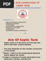 Download  Septic Tank Presentation ppt by saikrishna SN345568857 doc pdf