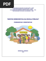 BORGES, Benedito. Gestão Democrática Da Escola Pública