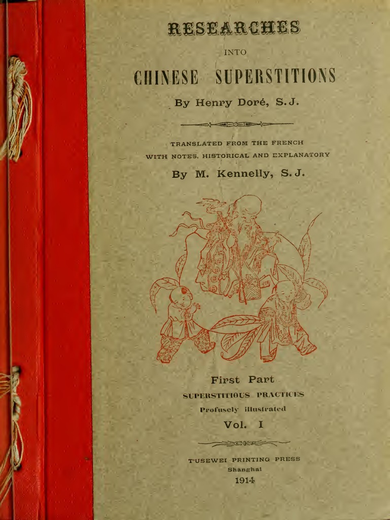 Researches Into Chinese Superstitions (Vol 1) Henry Dore PDF