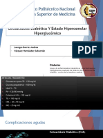 Cetoacidosis Diabetica y Estado Hiperosmolar