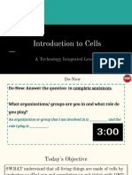 Introduction To Cells