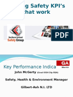 Setting Safety KPI's That Work