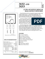 3132 Datasheet Sensor Magnetico PDF