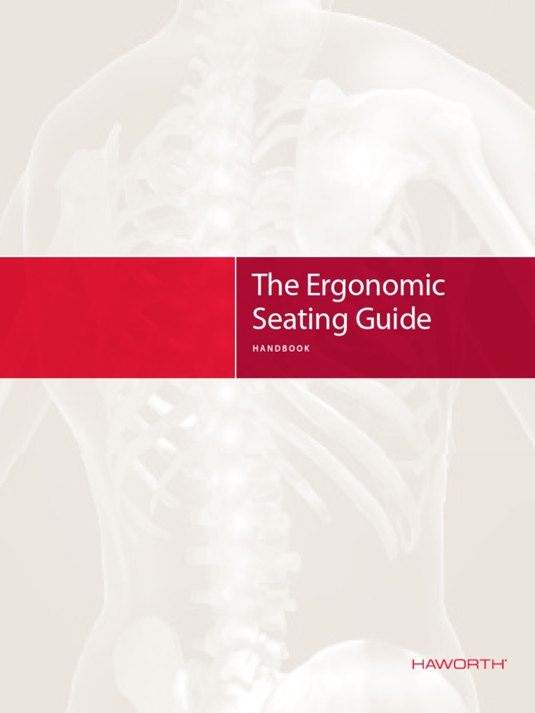 Ergonomic Seating Guide Handbook | PDF | Chair | Human Factors And ...