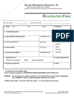 PRMA Registration Form